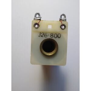 J-26-800 Pinball Replacement Coil Red Wire Wound Plastic Mount